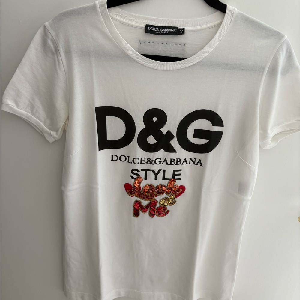 Dolce & Gabbana Classic White Tee